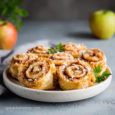 Baked Apple Pie Roll Ups: Ready in 30 Minutes Recipe Card