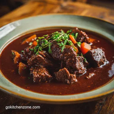 Beef Stew Recipe: Silky Gravy for 6