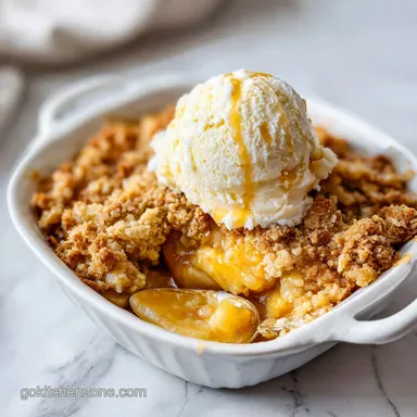 Caramel Apple Dump Cake with Salted Caramel and Cinnamon