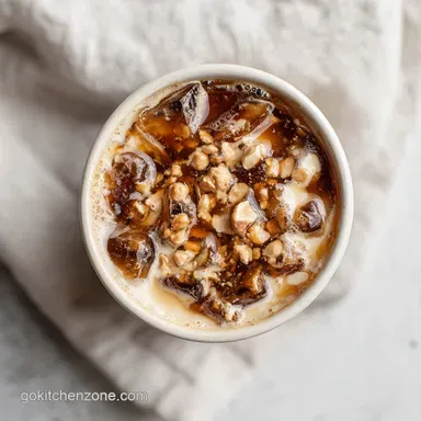 Caramel Hazelnut Iced Coffee in 10 Minutes with Silky Finish