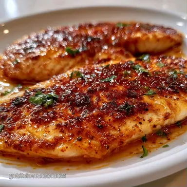 Caribbean Spiced Tilapia Recipe for 4 Recipe Card