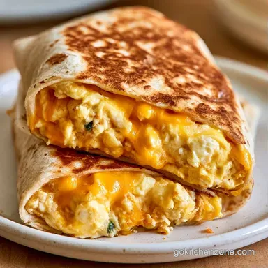 Cheesy Boiled Egg Wrap in 10 Minutes Recipe Card