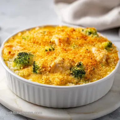 Chicken Broccoli Casserole for 6 Servings