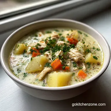 Chicken Potato Soup Ready in 45 Minutes | Silky & Savory