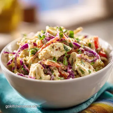 How to Make Chicken Salad for 4 Servings Recipe Card