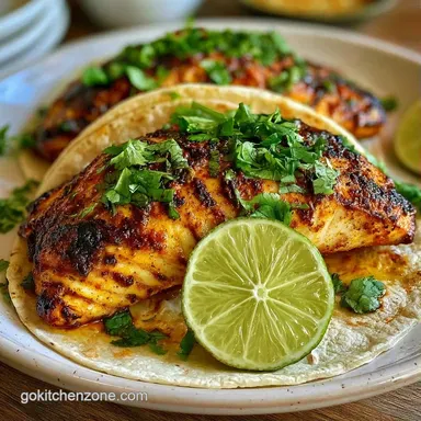 Cilantro Lime Tilapia Tacos in 25 Minutes Recipe Card
