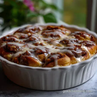 Cinnamon Roll Casserole: Creamy Custard Bake