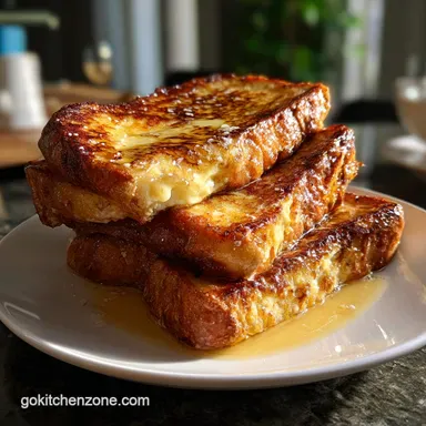 French Toast in 20 Minutes: Custardy Center, Crispy Exterior