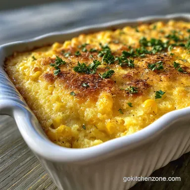 Corn Casserole Recipe with Jiffy Mix - Ready in 50 Minutes