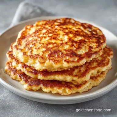 Cottage Cheese Pancakes for One Person Recipe Card