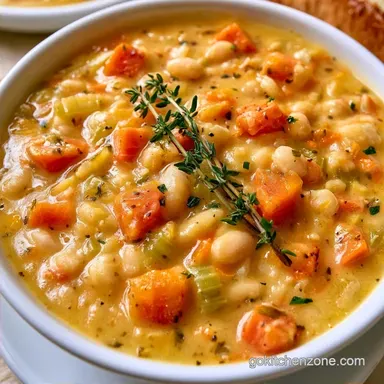 Cozy White Bean Soup in 35 Minutes