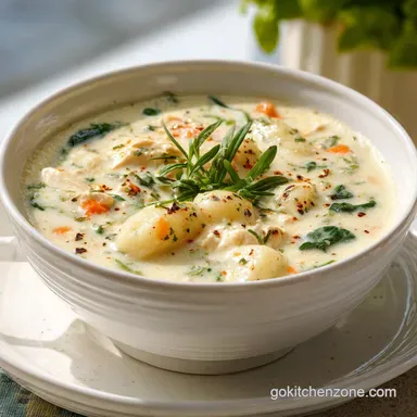 Chicken Gnocchi Soup Recipe: Creamy Comfort Food in 30 Minutes Recipe Card