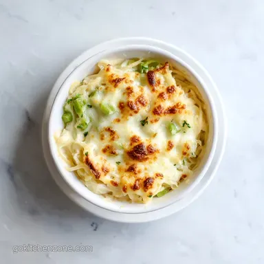 Chicken Spaghetti for 8 Servings: Creamy and Cheesy Bake