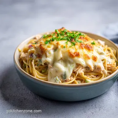 Creamy Chicken Spaghetti: 40 Minute Baked Casserole