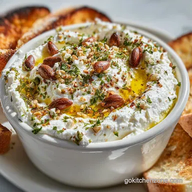 Creamy Feta Dip in 10 Minutes: Mediterranean Recipe Card