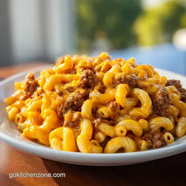 Chili Mac: One-Pot and Creamy Recipe Card