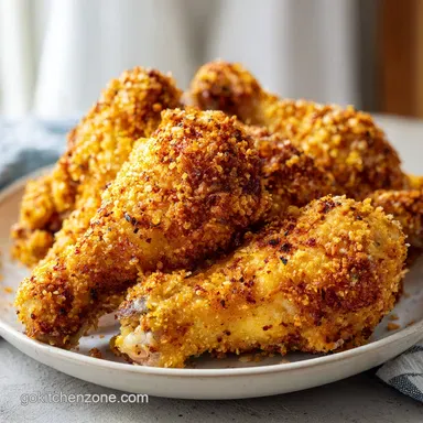 Baked Chicken Thighs Recipe for 4 Servings Recipe Card