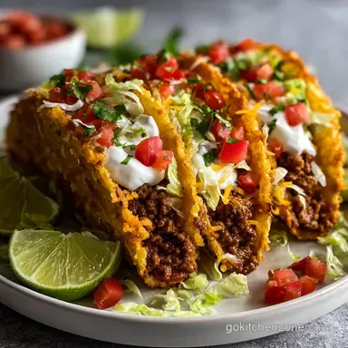 Baked Tacos with Corn Tortillas in 30 Minutes Recipe Card