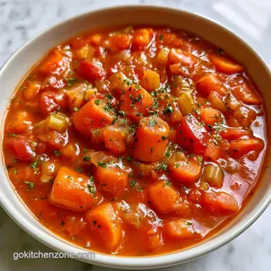 Vegetarian Minestrone: Slow-Cooked