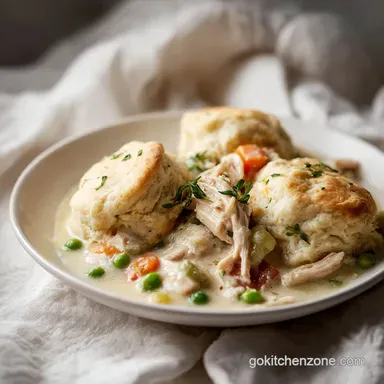 Chicken and Dumplings in 30 Minutes: Creamy Southern Recipe Recipe Card