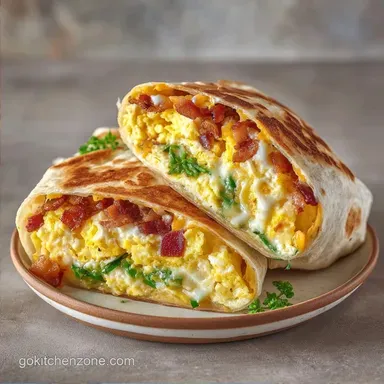 Freezer Breakfast Burritos for 12