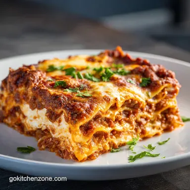 Easy Lasagna Recipe with Ricotta in 1h 5m