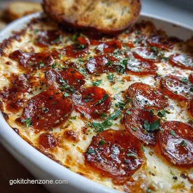 Easy Pizza Dip: Creamy, Cheesy & Loaded with Flavor