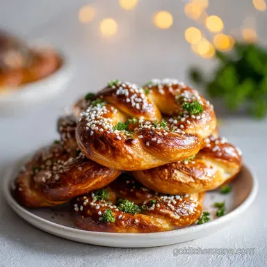 Easy Soft Pretzel Recipe for 8 Servings: Chewy and Golden
