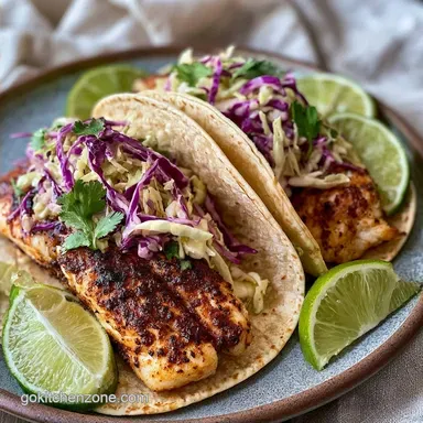 Easy Tilapia Fish Tacos in 20 Minutes