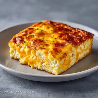 Egg and Cheese Bake for 4 Servings