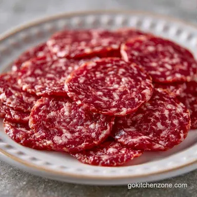 Elk Summer Sausage for 16 Servings Recipe Card