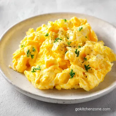 Fluffy Eggs: Velvety and Light in 5 Minutes Recipe Card