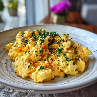 Scrambled Eggs: Fluffy Restaurant Style in 5 Minutes