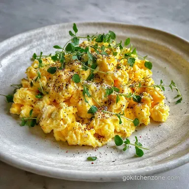 Fluffy Scrambled Eggs in 20 Minutes | Restaurant-Quality Texture