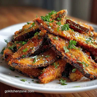 Fried Eggplant Recipe Crispy in 30 Minutes