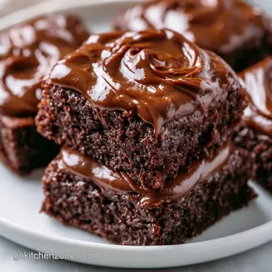 Zucchini Brownies for 16 Servings