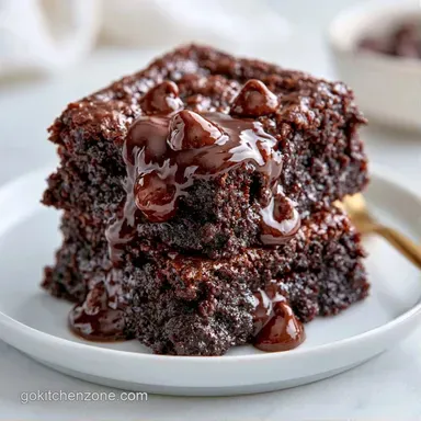 Zucchini Brownies with Cocoa Powder Recipe Card