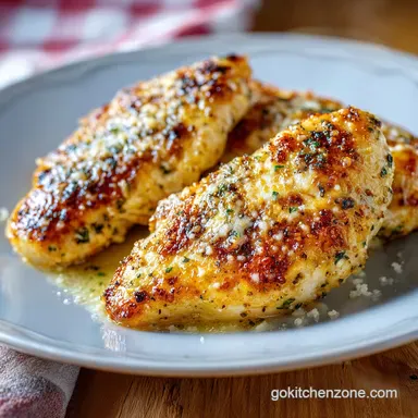 Garlic Parmesan Chicken in 35 Minutes