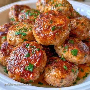 Gluten-Free Meatballs with Rolled Oats Recipe Card