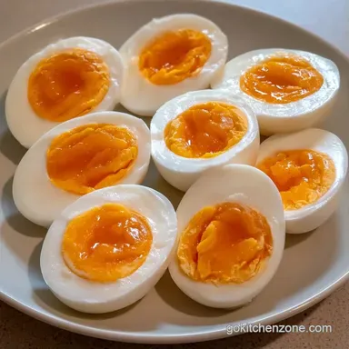 Hard Boiled Eggs in 17 Minutes Recipe Card