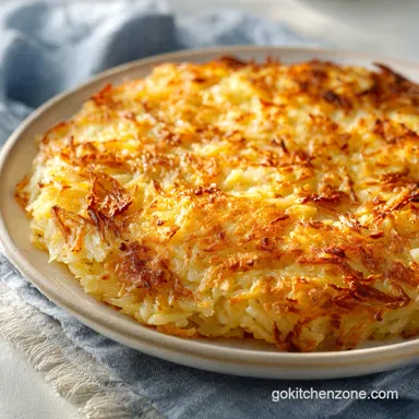 Hash Brown Casserole: For 12 Servings Recipe Card