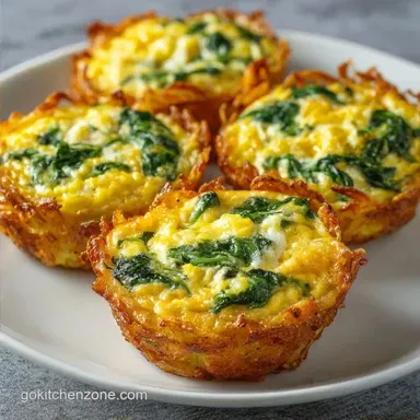 Hash Brown Egg Cups: Meal Prep