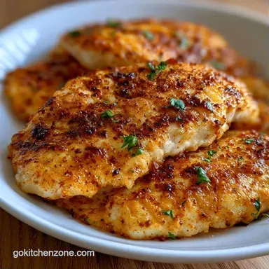Healthy Air Fryer Tilapia for 4 Servings Recipe Card