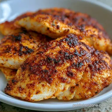 Healthy Air Fryer Tilapia for 4 Servings