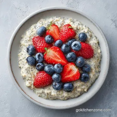 Berry Overnight Oats: Make-Ahead