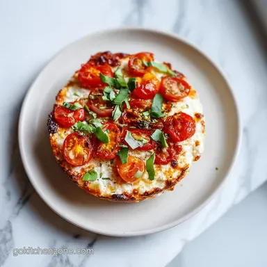 Cottage Cheese Pizza Bowl in 7 Minutes: A Healthy Protein Meal