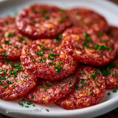 Beef Summer Sausage for 10 Servings Recipe Card