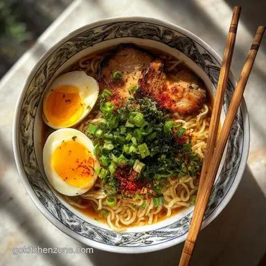 Homemade Ramen Recipe for 4 Servings