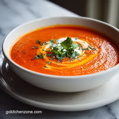 Homemade Tomato Soup Recipe with Fresh Tomatoes