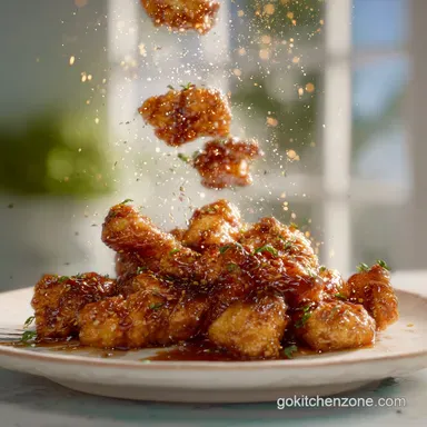 Hot Honey Chicken Recipe with 30 Min Total Time Recipe Card
